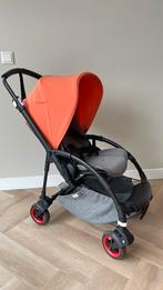 Bugaboo Bee Bee5 black frame coral, Ophalen, Zo goed als nieuw, Overige merken, Regenhoes