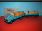 LA-1  MERCEDES  met lading  Hout  Herpa Becker, Hobby en Vrije tijd, Modelauto's | 1:87, Ophalen of Verzenden, Zo goed als nieuw