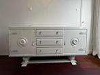 Dressoir wit, Ophalen, Gebruikt, 150 tot 200 cm, 25 tot 50 cm