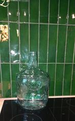 prachtige grote gist fles ,kleur groen .42 cm hoog,omtrek 77, Huis en Inrichting, Woonaccessoires | Vazen, Ophalen, Minder dan 50 cm