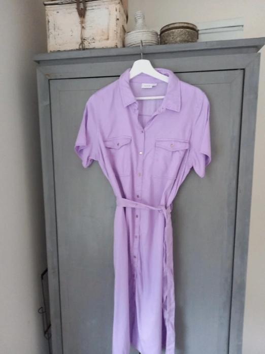 Vila zomerjurk XL, Kleding | Dames, Jurken, Zo goed als nieuw, Maat 46/48 (XL) of groter, Onder de knie, Ophalen of Verzenden