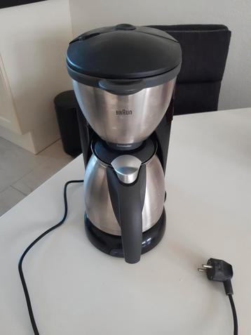 Braun Koffiezetapparaat - Thermoskan beschikbaar voor biedingen