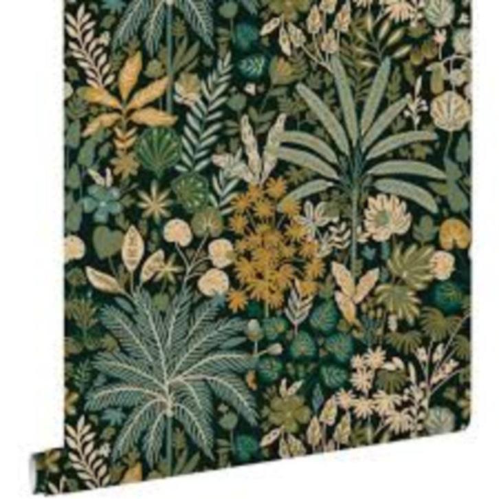 3 rol Esta vintage flowers behang voor 75,00, Huis en Inrichting, Stoffering | Behang, 75 m² of meer, Ophalen of Verzenden