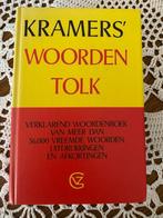 Kramer's woordentolk, Boeken, Woordenboeken, Ophalen of Verzenden, Kramers, Zo goed als nieuw, Kramers