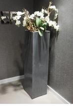 set orchideeën met hout en grote pot groot Eric Kuster, Ophalen of Verzenden, Zo goed als nieuw