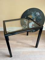 Vintage jaren 60 Pierre Vandel Bijzettafel 49,5 x 40,5 x 45, Minder dan 55 cm, Rechthoekig, Ophalen, 45 tot 60 cm