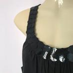 Only S zwart ballon jurkje lbd grote pailletten ceintuur egf, Only, Zwart, Ophalen of Verzenden, Zo goed als nieuw
