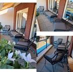 Loungeset antraciet intratuin, Ophalen, 4 zitplaatsen, Gebruikt, Aluminium
