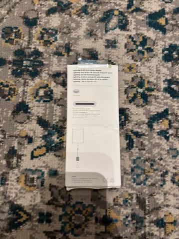 Apple Lightning SD Kaartlezer beschikbaar voor biedingen