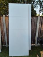 Set van 4 deuren 250 x 93 cm horizontale lijnen massief., Ophalen, 80 tot 100 cm, 215 cm of meer, Binnendeur