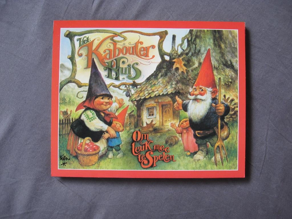 R. Poortvliet Het Kabouter Huis (Kabouterhuis) flap uit boek, Gelezen, Fictie algemeen, Rien Poortvliet, Ophalen of Verzenden