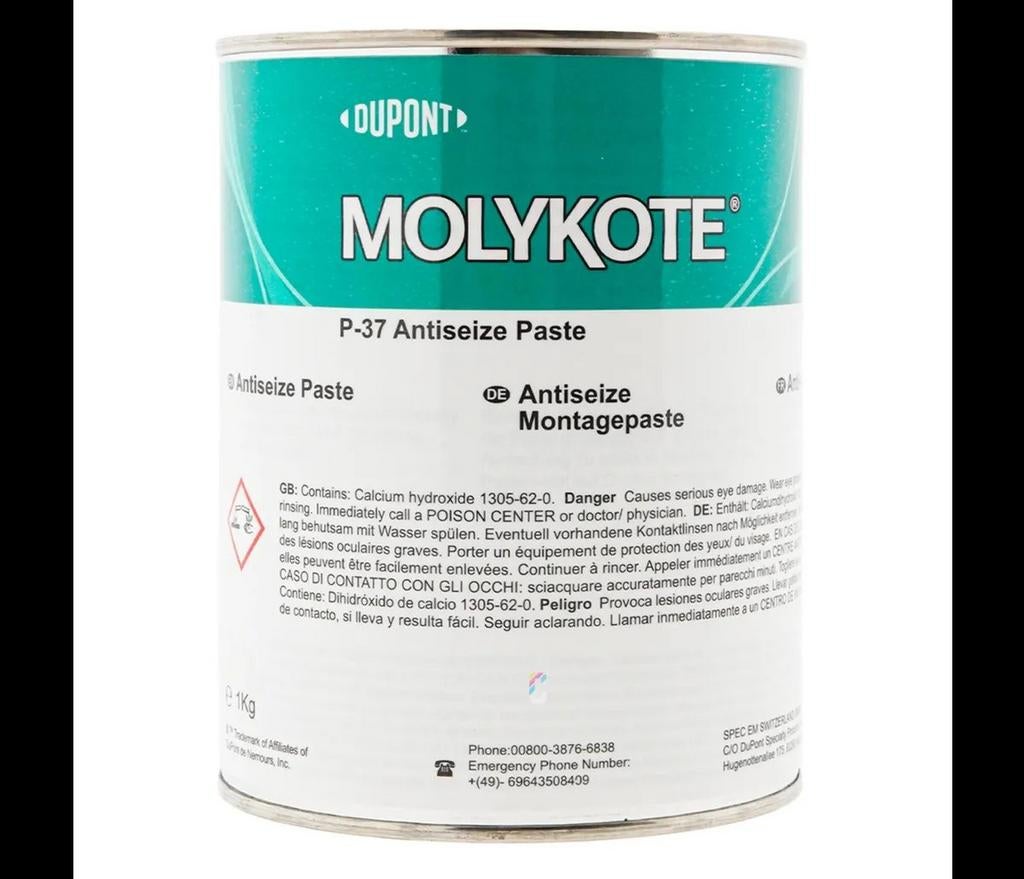 Molykote P-37 Montagepasta - Anti-Seize Pasta 1kg, Doe-het-zelf en Verbouw, Overige Doe-het-zelf en Verbouw, Ophalen of Verzenden