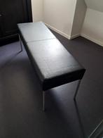 Eetkamerbankje zwart, Huis en Inrichting, Banken | Sofa's en Chaises Longues, Ophalen, Gebruikt, Minder dan 75 cm, Tweepersoons