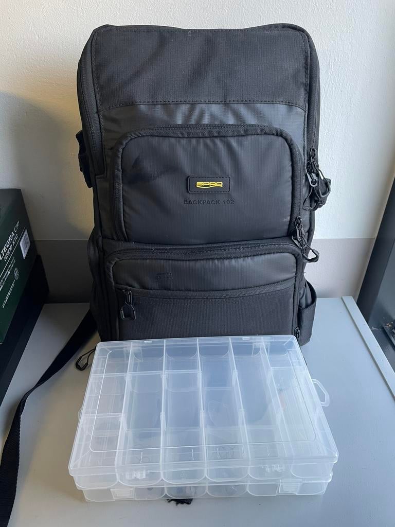 Spro backpack 102, Ophalen of Verzenden, Zo goed als nieuw, Overige typen