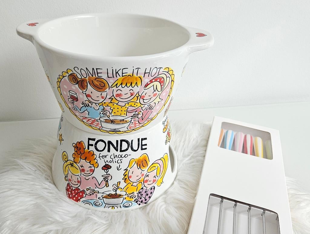 Blond Amsterdam fondue set, Huis en Inrichting, Keuken | Servies, Blond Amsterdam, Nieuw, Ophalen of Verzenden, Schaal of Schalen
