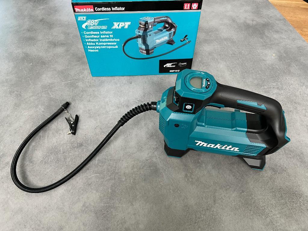 MAKITA 18V ACCU BANDENPOMP DMP181Z 11Bar AUTOSTOP LUCHTPOMP