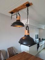 Dutchbone hang/plafondlampen, Ophalen, Zo goed als nieuw, Hout, 75 cm of meer