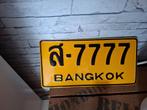 Bangkok nummerbord, Ophalen of Verzenden, Nieuw, Auto's