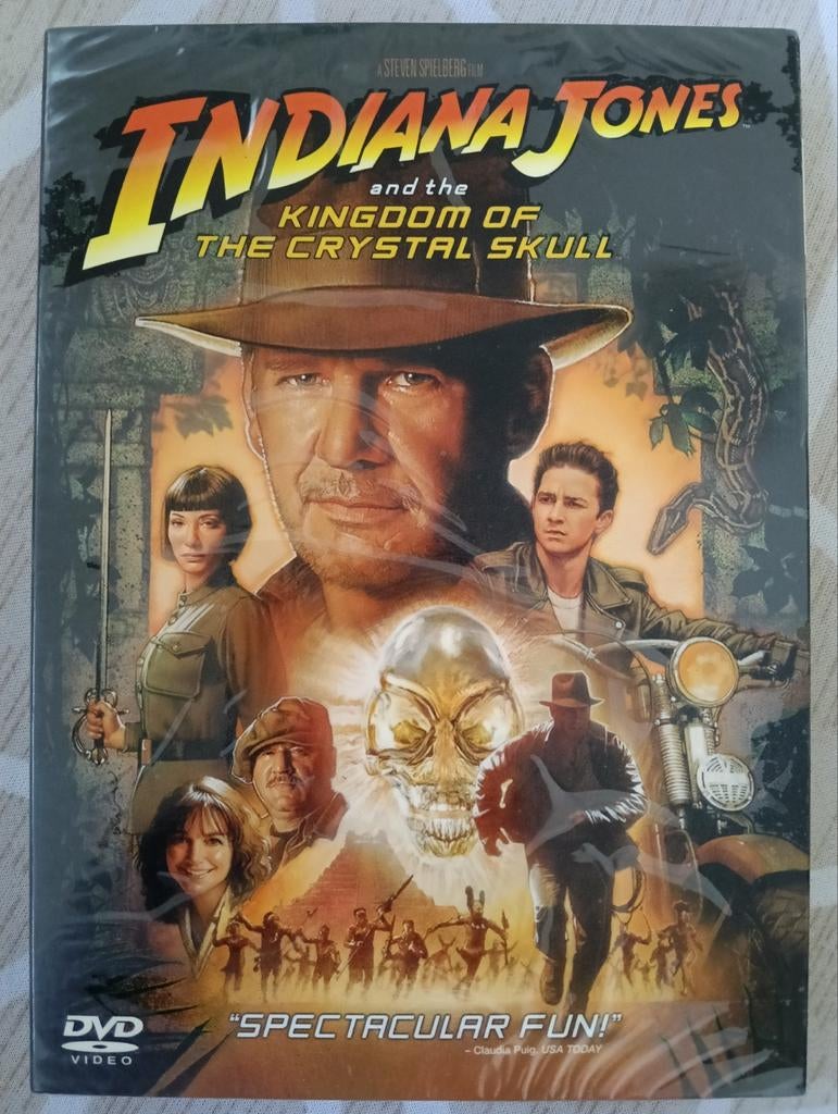 Indiana Jones and the Kingdom of the Crystal Skull DVD, Vanaf 12 jaar, Ophalen of Verzenden, Nieuw in verpakking, Actiethriller