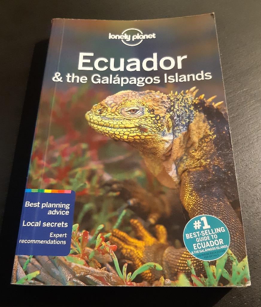 Ecuador en Galapagos Eilanden Lonely Planet Reisgids 416 blz, Lonely Planet, Ophalen of Verzenden, Reisgids of -boek, Lonely Planet