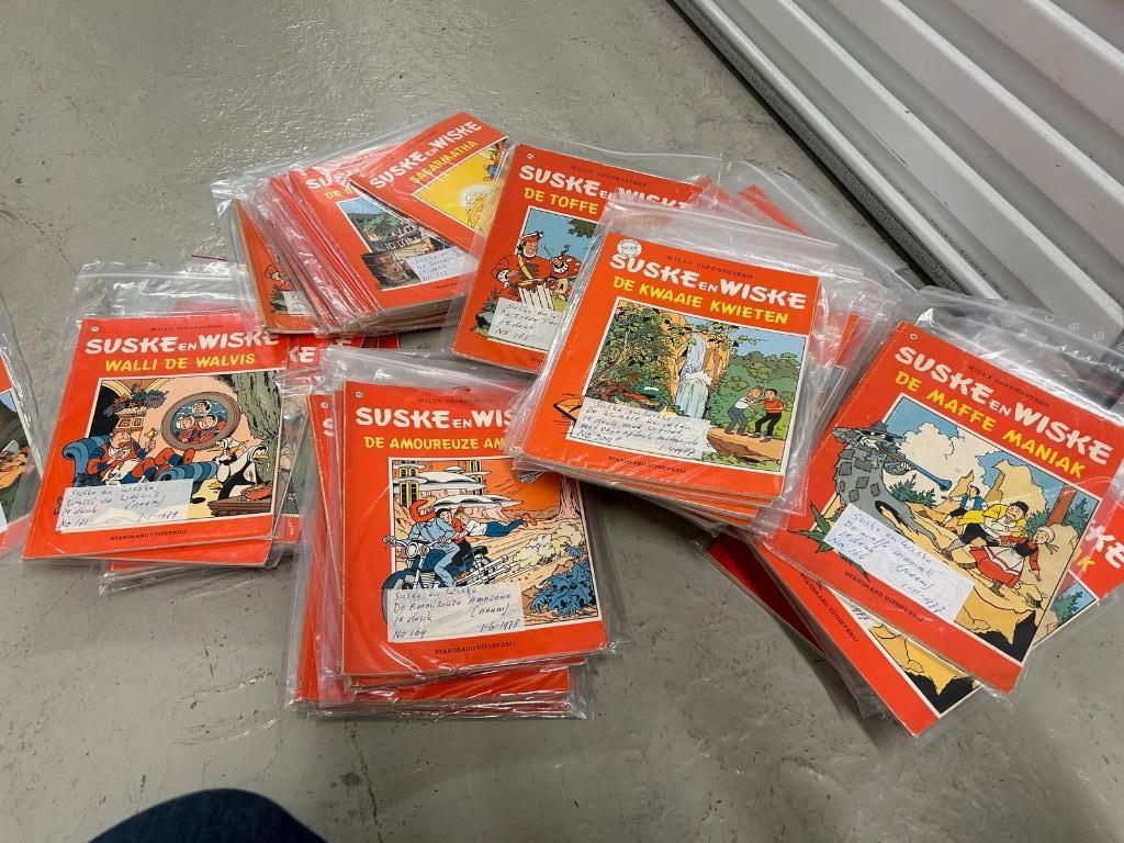 81x eerste druk Suske en Wiske, Boeken, Stripboeken, Meerdere stripboeken, Ophalen of Verzenden, Zo goed als nieuw, Willy Vandersteen