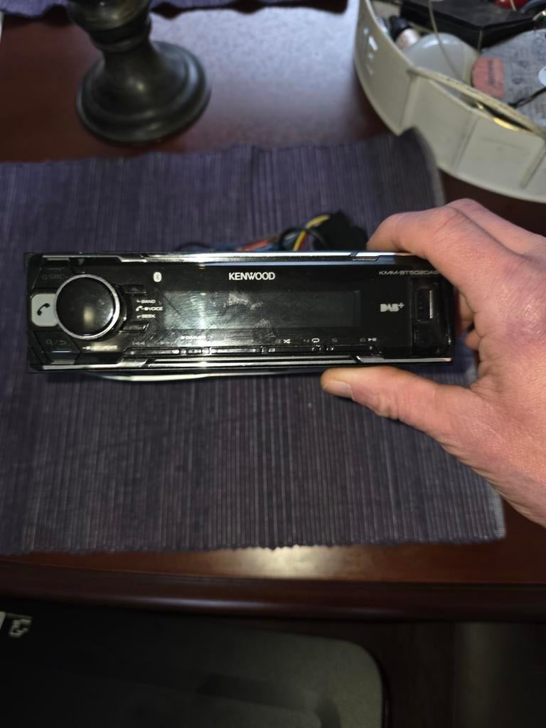 Kenwood Autoradio met DAB+, Auto diversen, Autoradio's, Ophalen of Verzenden, Gebruikt