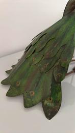 Handgemaakte metalen Pauw, Ophalen of Verzenden