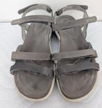 Ecco leren sandalen maat 39 comfortabel & nieuwstaat, Ecco, Zwart, Zo goed als nieuw, Sandalen of Muiltjes