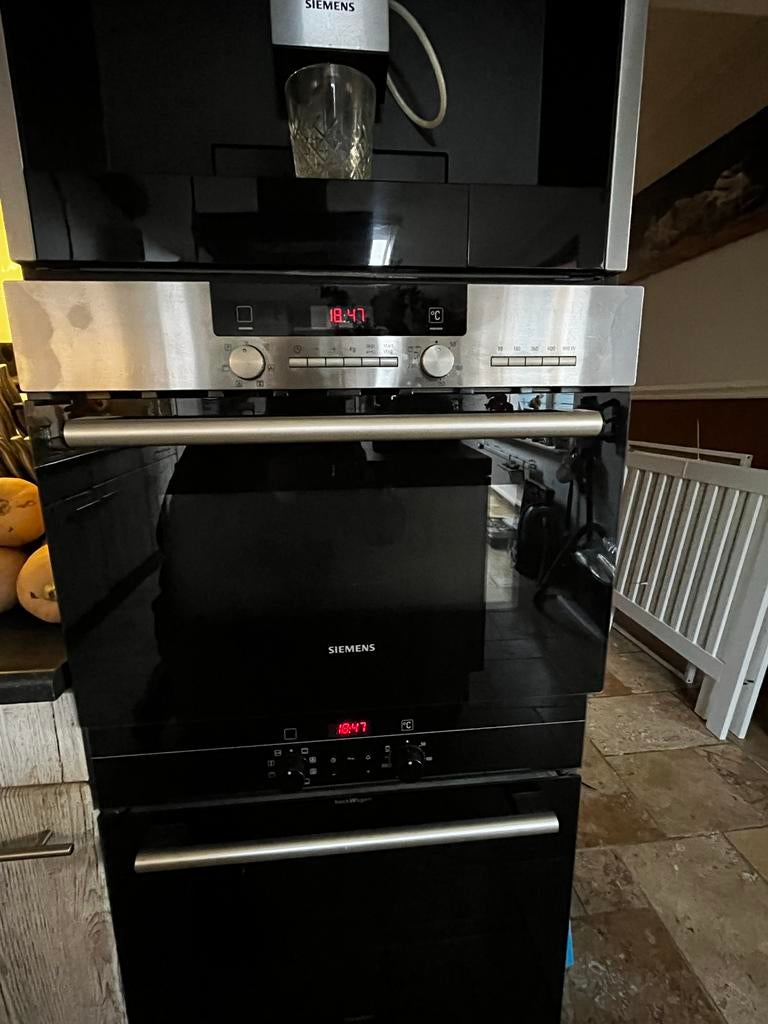 Siemens Combimagnetron Oven HB84H501/36 - Inbouw, Witgoed en Apparatuur, Ovens, Gebruikt, Oven met grill, Inbouw, Draaiplateau