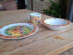 Winnie de Pooh Eetset - Bord, Diep Bord & Mok - Trudeau, Kinderen en Baby's, Ophalen of Verzenden