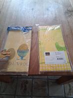 Grote paastafel lakens en etage  samen 2.50, Ophalen of Verzenden