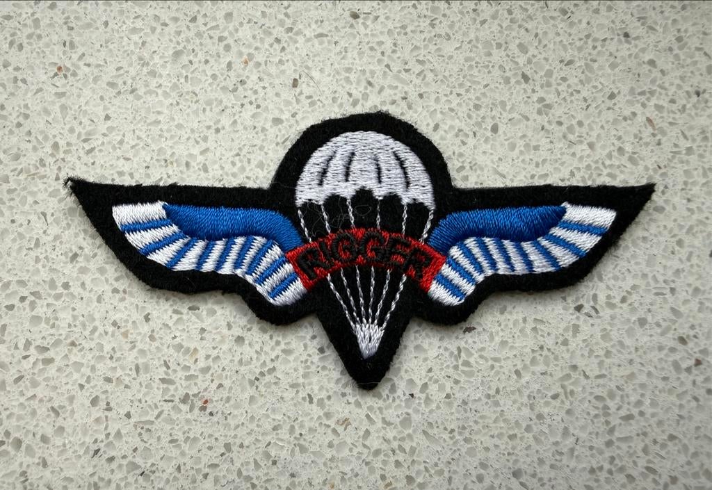 Nederlandse Rigger wing, Ophalen of Verzenden, Landmacht, Nederland, Embleem of Badge