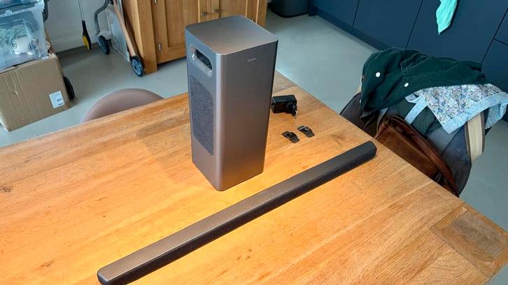 Philips soundbar 2.1 met subwoofer, Audio, Tv en Foto, Soundbars, Zo goed als nieuw, Bluetooth, Met externe subwoofer, Ophalen