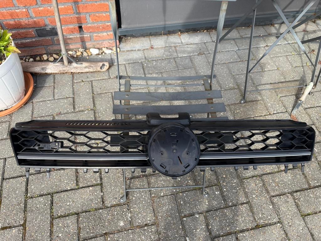 Grille VW Golf 7 GTI/GTD/R-line (2013-2017) met ACC, Auto-onderdelen, Carrosserie en Plaatwerk, Gebruikt, Ophalen of Verzenden