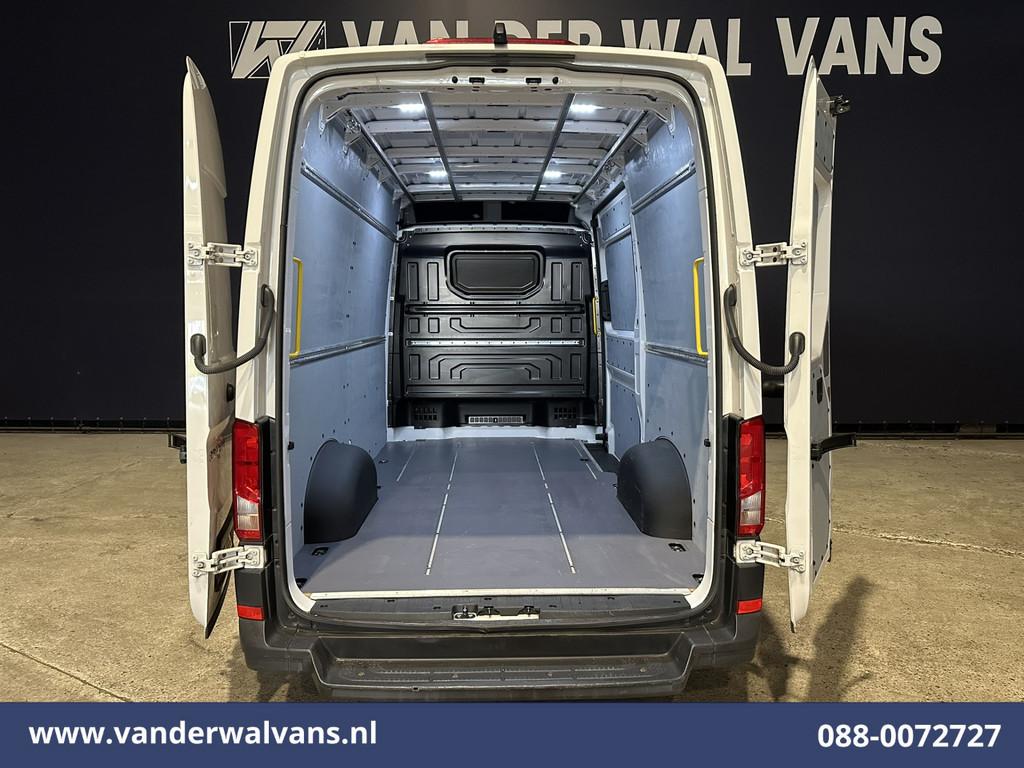 Volkswagen Crafter 2.0 TDI 177pk L3H3 L2H2 Euro6 Airco | Cam, Auto's, Bestelauto's, Voorwielaandrijving, Stof, Gebruikt, 4 cilinders
