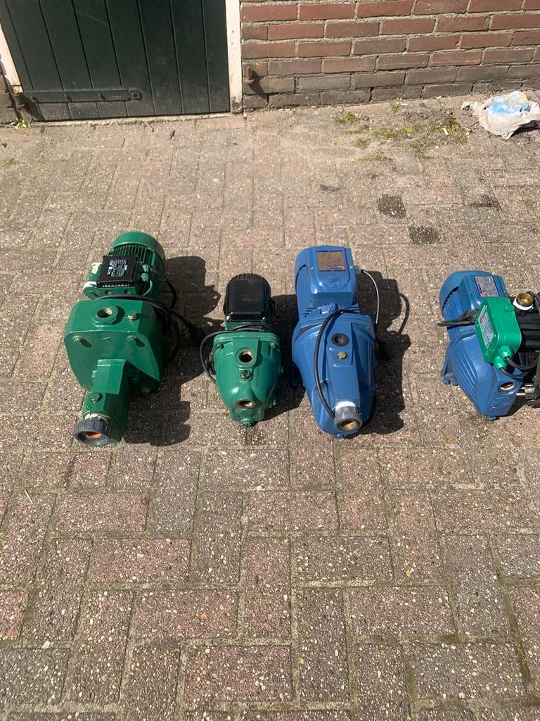 Diverse beregeningspompen, Tuin en Terras, Waterpompen, Ophalen of Verzenden, Gebruikt, Elektrisch, Beregeningspomp