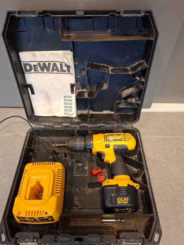 DeWalt gereedschap pakket, Ophalen, Gebruikt, Variabele snelheid, Boor- en Schroefmachine