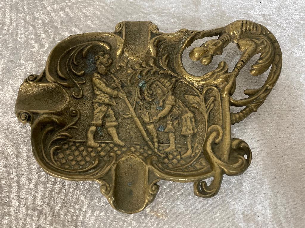 Koperen Decoratieve Asbak/Vide Poche, Ophalen of Verzenden, Koper