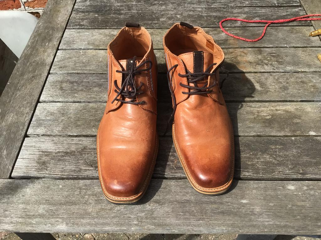 Herenschoenen maat 44, Kleding | Heren, Schoenen, Bruin, Ophalen of Verzenden, Zo goed als nieuw, Veterschoenen