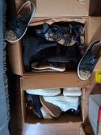 Twee dozen dames schoenen, Ophalen, Gedragen, Zwart, Overige typen