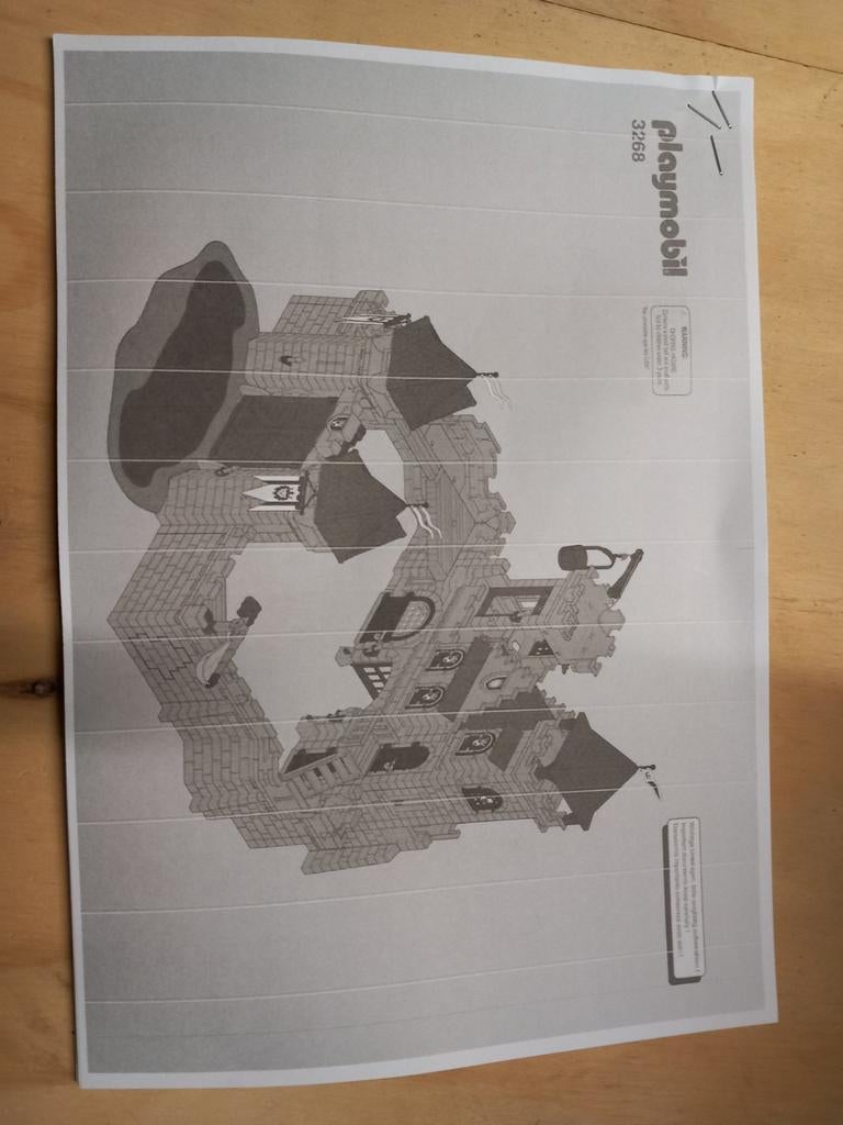 Playmobiel  groot kasteel, Ophalen