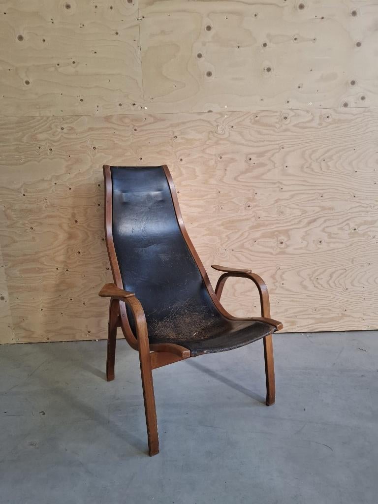 Swedese Lamino fauteuil, Ophalen, Gebruikt, Design, 75 tot 100 cm
