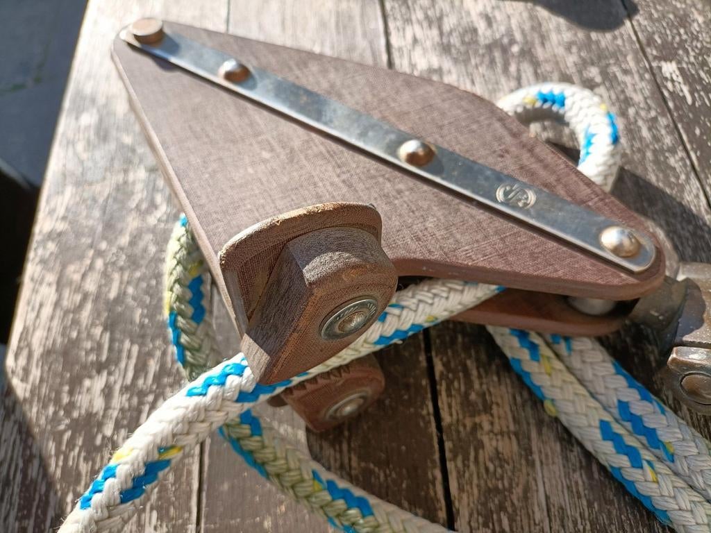 Schoten Blok set compleet, Ophalen of Verzenden, Zeilboot