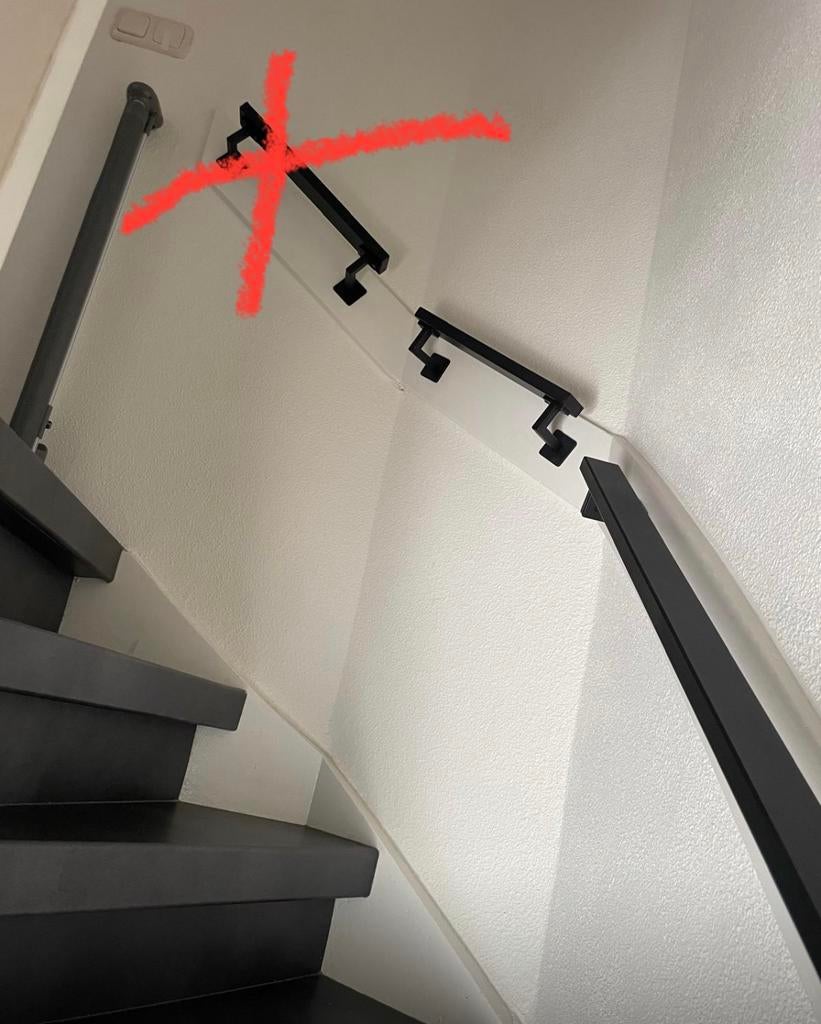 Stalen trapleuning nieuw, Doe-het-zelf en Verbouw, Ladders en Trappen, Ophalen of Verzenden, Nieuw, 2 tot 4 meter