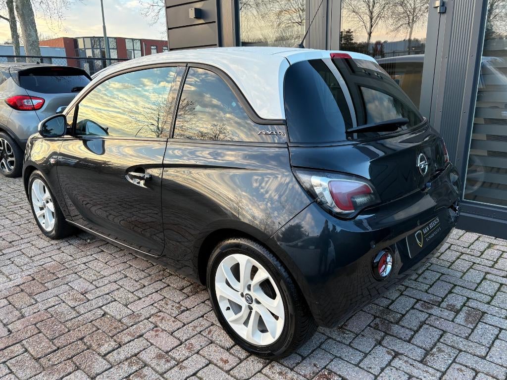 Opel Adam 1.2 Jam Favourite | Airco Navi Two-tone | 2016, Auto diversen, Schadeauto's, Ophalen, 1229 cc, Zwart, Handgeschakeld