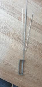 16 stuks grote rvs BBQ spies 80 cm, Ophalen
