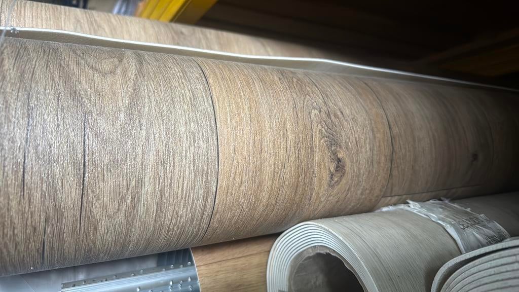 ‼️coupon vinyl 3,55x4m restanten vloerbedekking Novilon‼️, Huis en Inrichting, Stoffering | Vloerbedekking, Ophalen, Zo goed als nieuw
