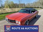 Chevrolet Chevelle 350 Coupe | 1970 | Route 66 Auctions, Auto's, Oldtimers, Overige carrosserieën, Chevrolet, Zwart, Bedrijf