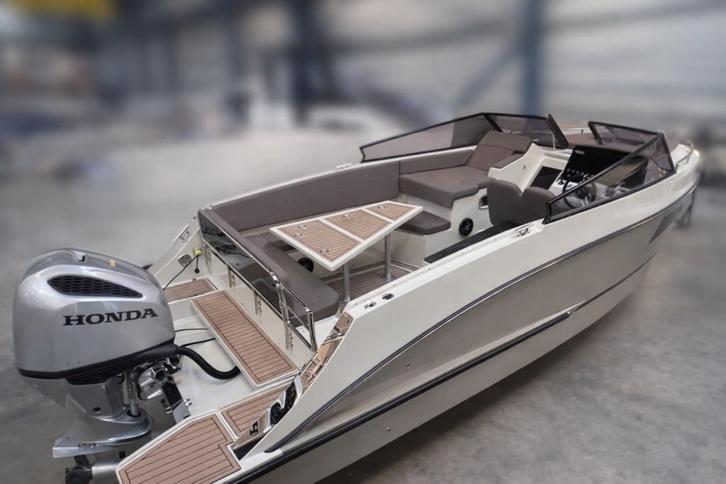 Maxima 800 Cabin | Weekender | 250 pk Honda, Watersport en Boten, Sloepen, Nieuw, 6 meter of meer, Overige brandstoffen
