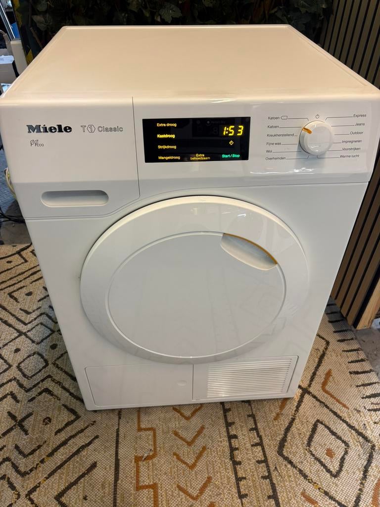 Miele T1 8kg Warmtepompdroger, Witgoed en Apparatuur, Wasdrogers, Ophalen, Overige typen, 8 tot 10 kg, Zo goed als nieuw